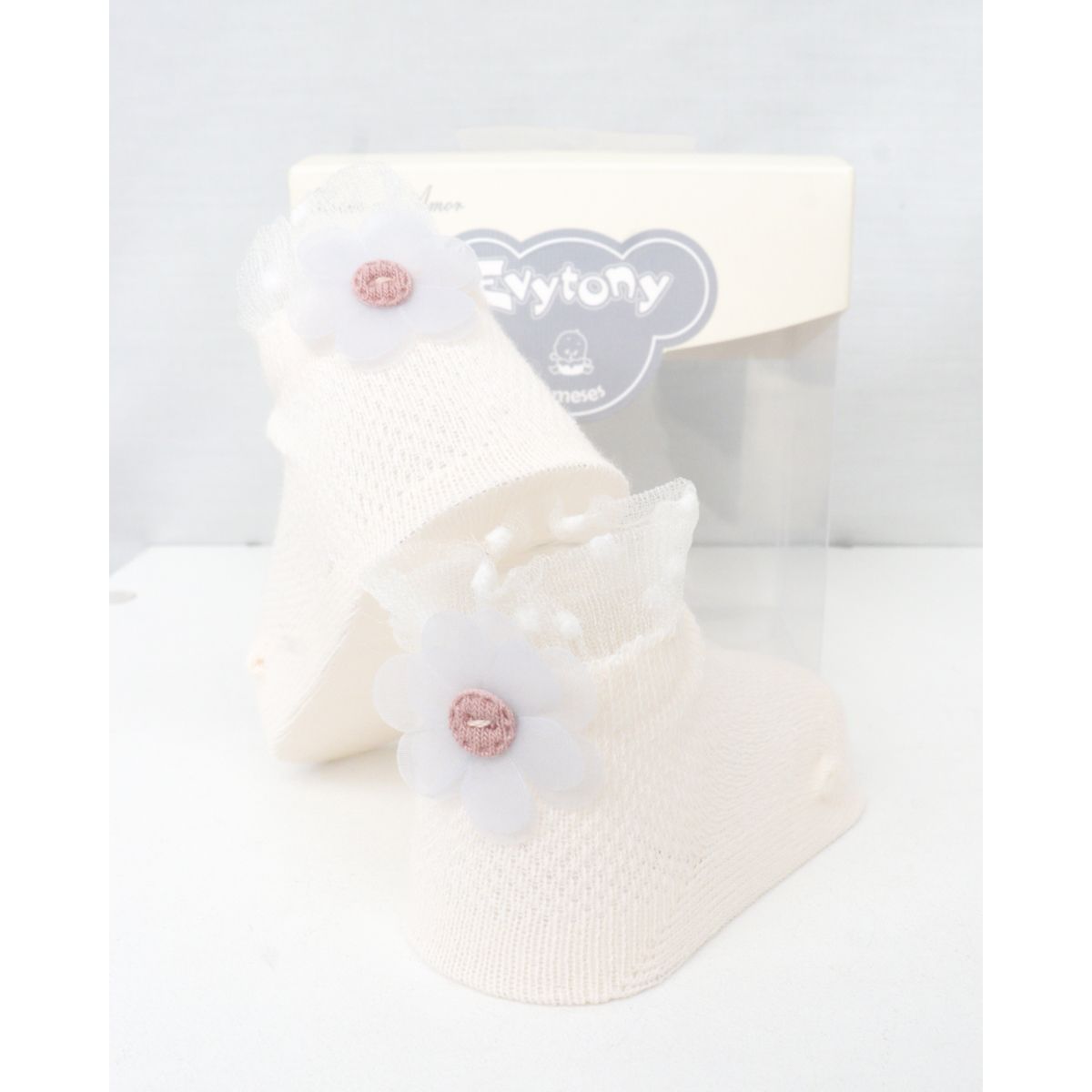 EVYTONY - MEDIA PARA NIÑA MODELO FLOR