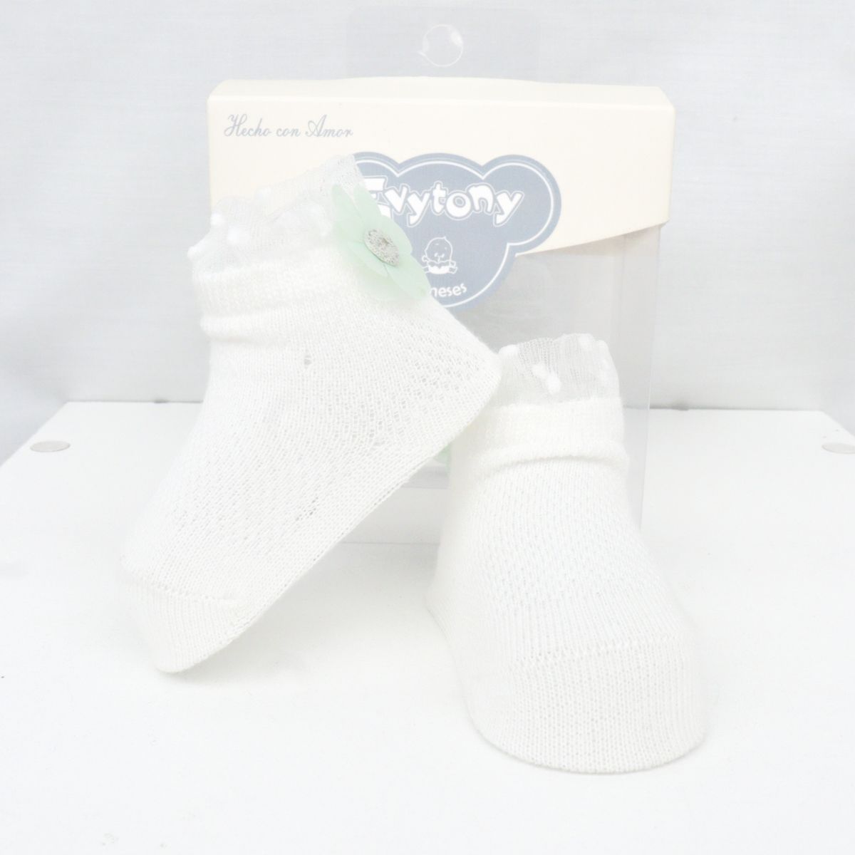 EVYTONY - MEDIA PARA NIÑA MODELO FLOR