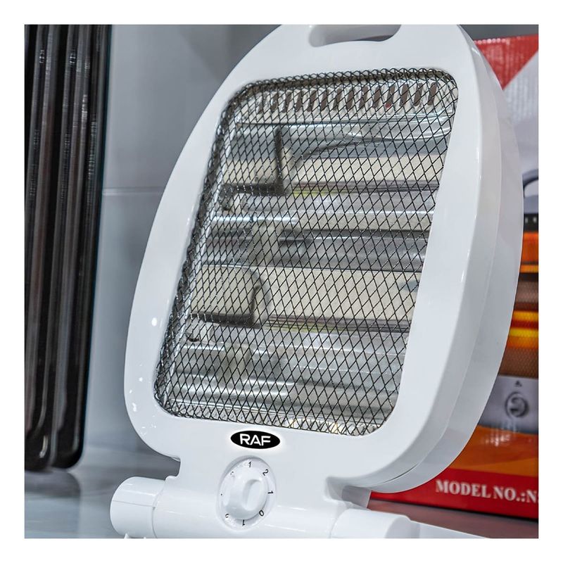 GENERICO - Pack4 Calefactor de Cuarzo en Blanco Y+Regalo Agendita