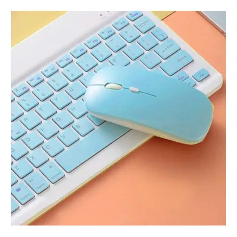 GENERICO - Pack2 Kit Multi Dispositivo de Celeste Y+Regalo Agendita