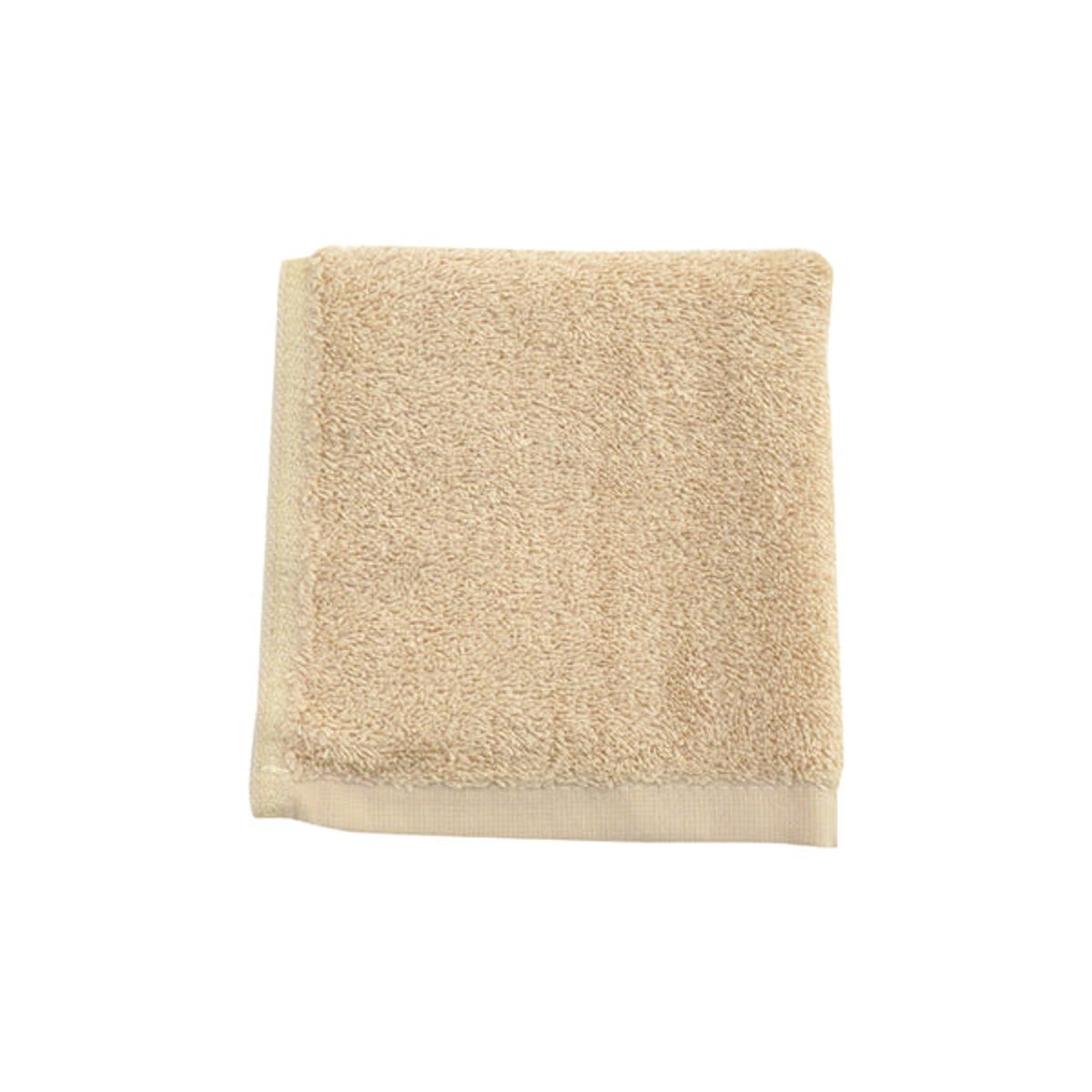 PLUMAS - Toalla Facial 30 X 30 cm 100 % Algodón - Beige