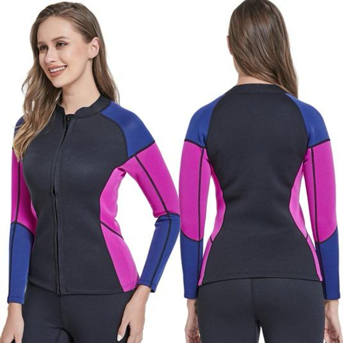 GENERICO - Jacket Neopreno 2mm talla M para mujer