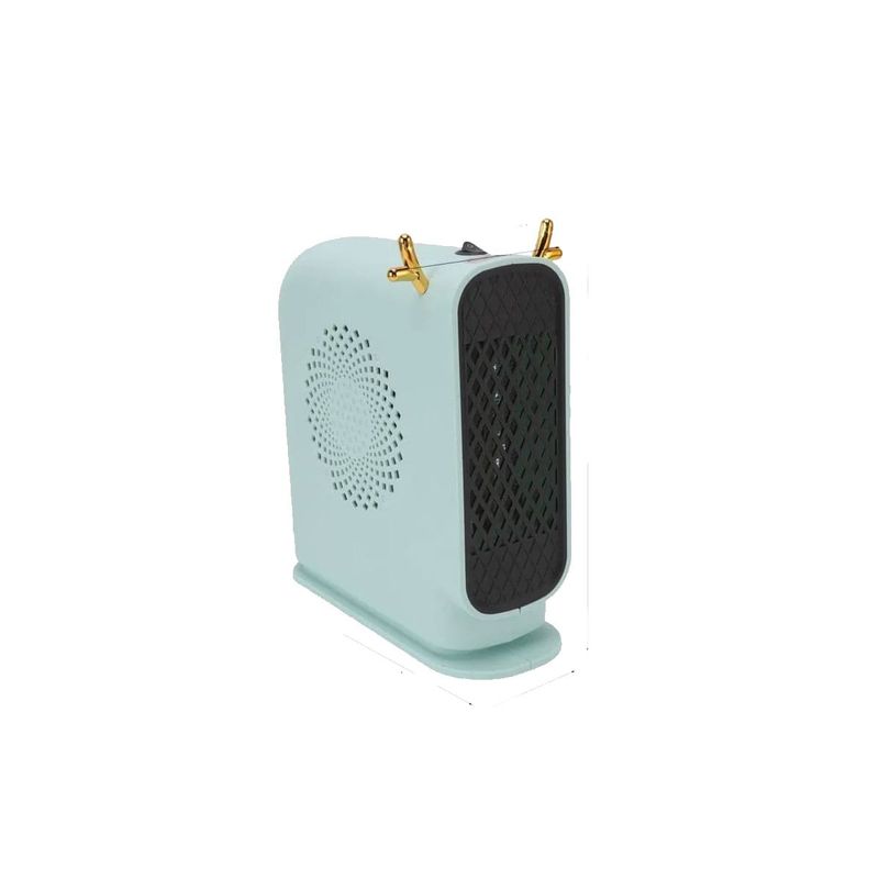 GENERICO - Pack2 Calefactor Portatil de Reno Verde Y+Papel de Regalo