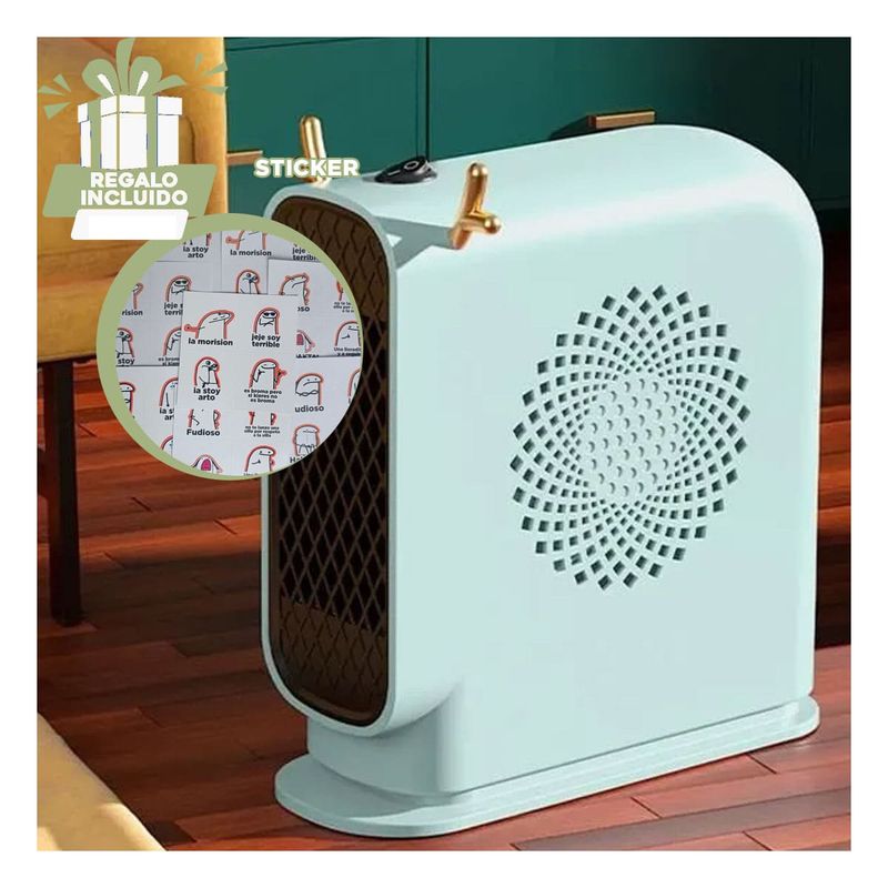 GENERICO - Pack12 Calentador en Forma de Reno Verde Y+Regalo Stickers