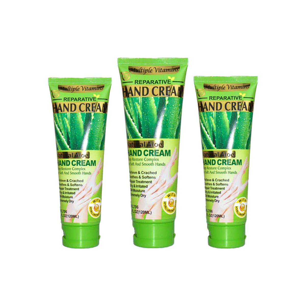 GENERICO - Crema Para Manos Aloe Vera 120ml Fruit Of The Wokali 3 Und