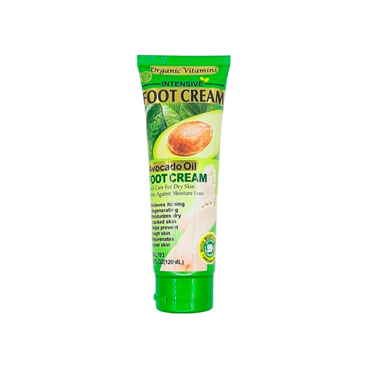 GENERICO - Crema Para Pies Aguacate 120ml Fruit Of The Wokali