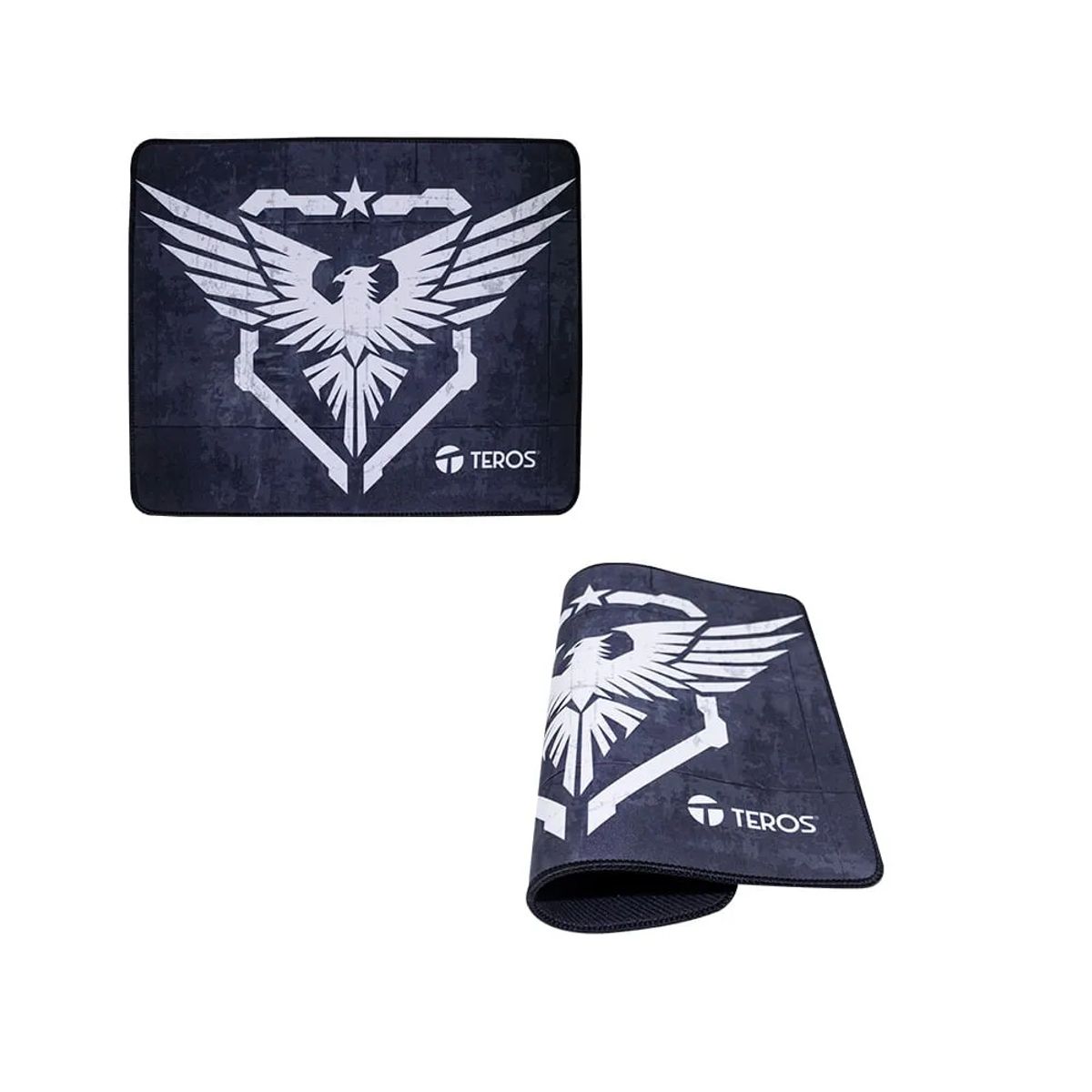TEROS - MOUSE PAD TEROS TE-3014S NEGRO CON DISEÑO