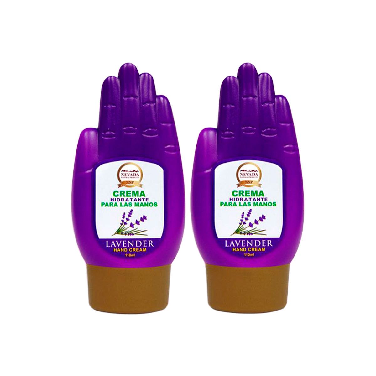 GENERICO - Crema De Manos Hidratante Lavanda 120ml Nevada 2 Und