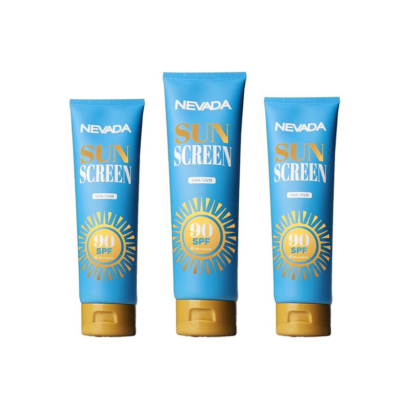 GENERICO - Protector Solar UvaUvb 90Spf 280gr Nevada 3 Und