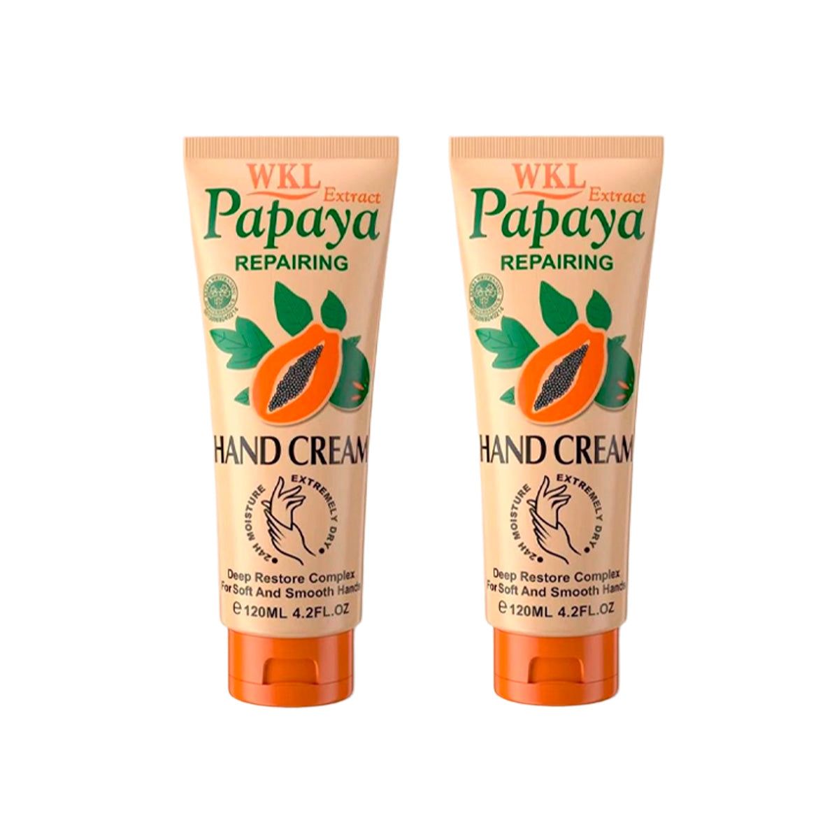 GENERICO - Crema Para Manos De Papaya 120ml Fruit Of The Wokali 2 Und