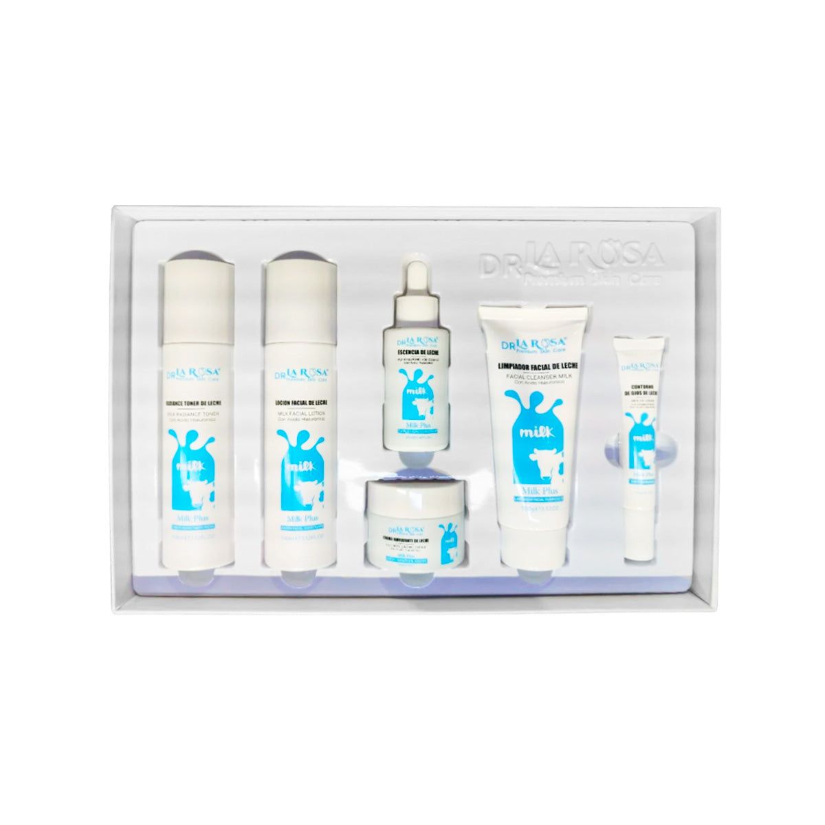GENERICO - Set Skin Care premiun de Milk 6 piezas Dr la Rosa