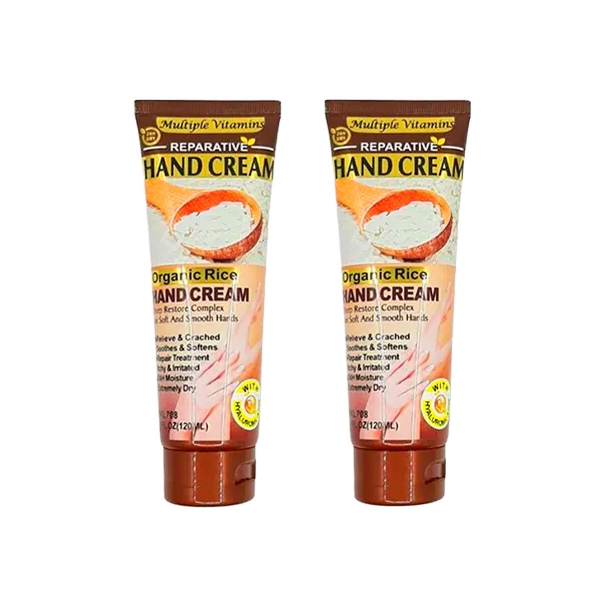 GENERICO - Crema Para Manos De Arroz 120ml Fruit Of The Wokali 2 Und