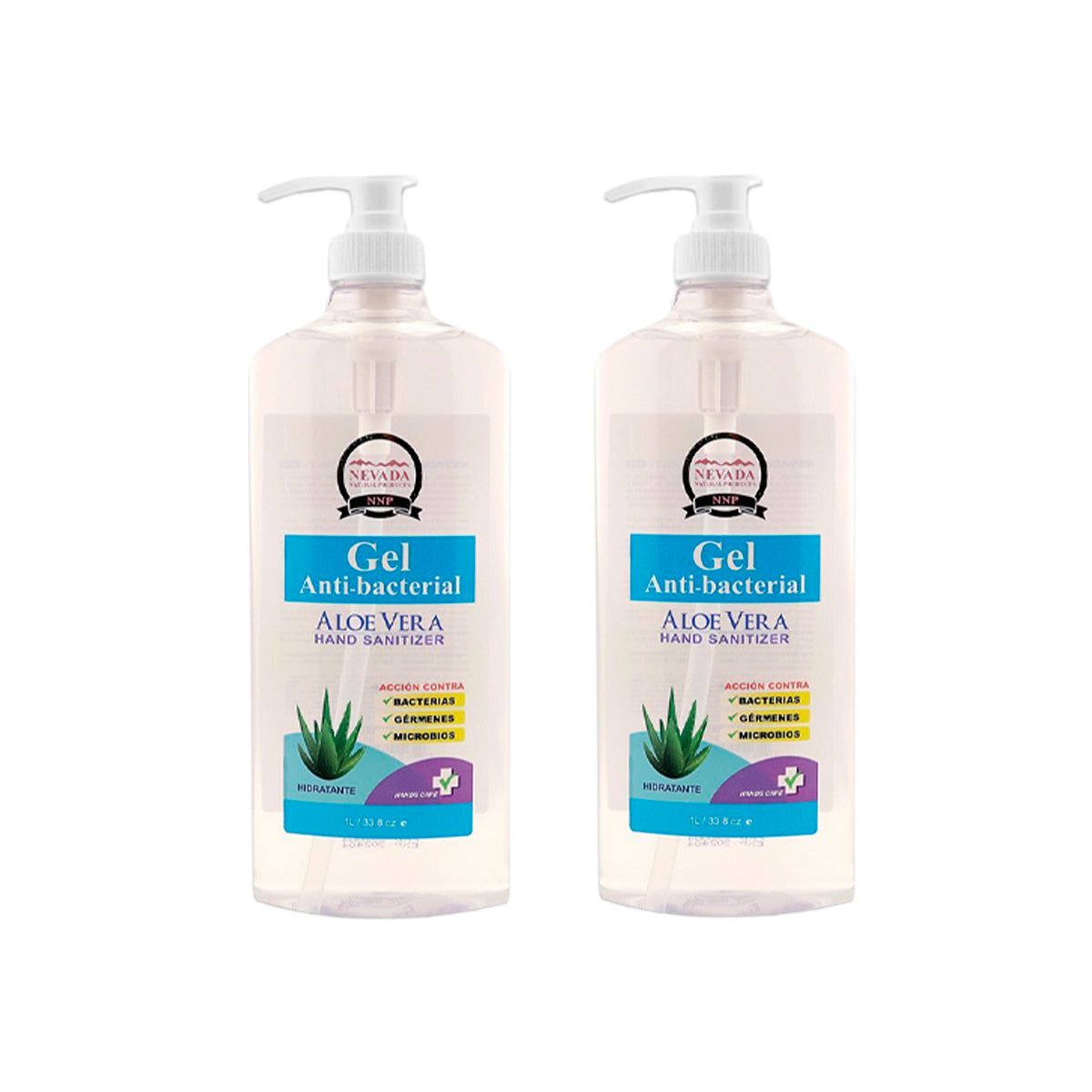 GENERICO - Gel Antibacterial de Manos 1LT - Nevada 2 und