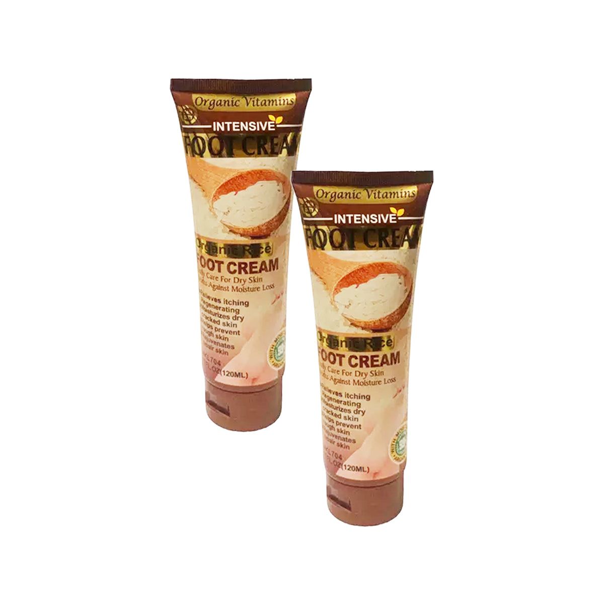 GENERICO - Crema Para Pies De Arroz 120ml Fruit Of The Wokali 2 Und