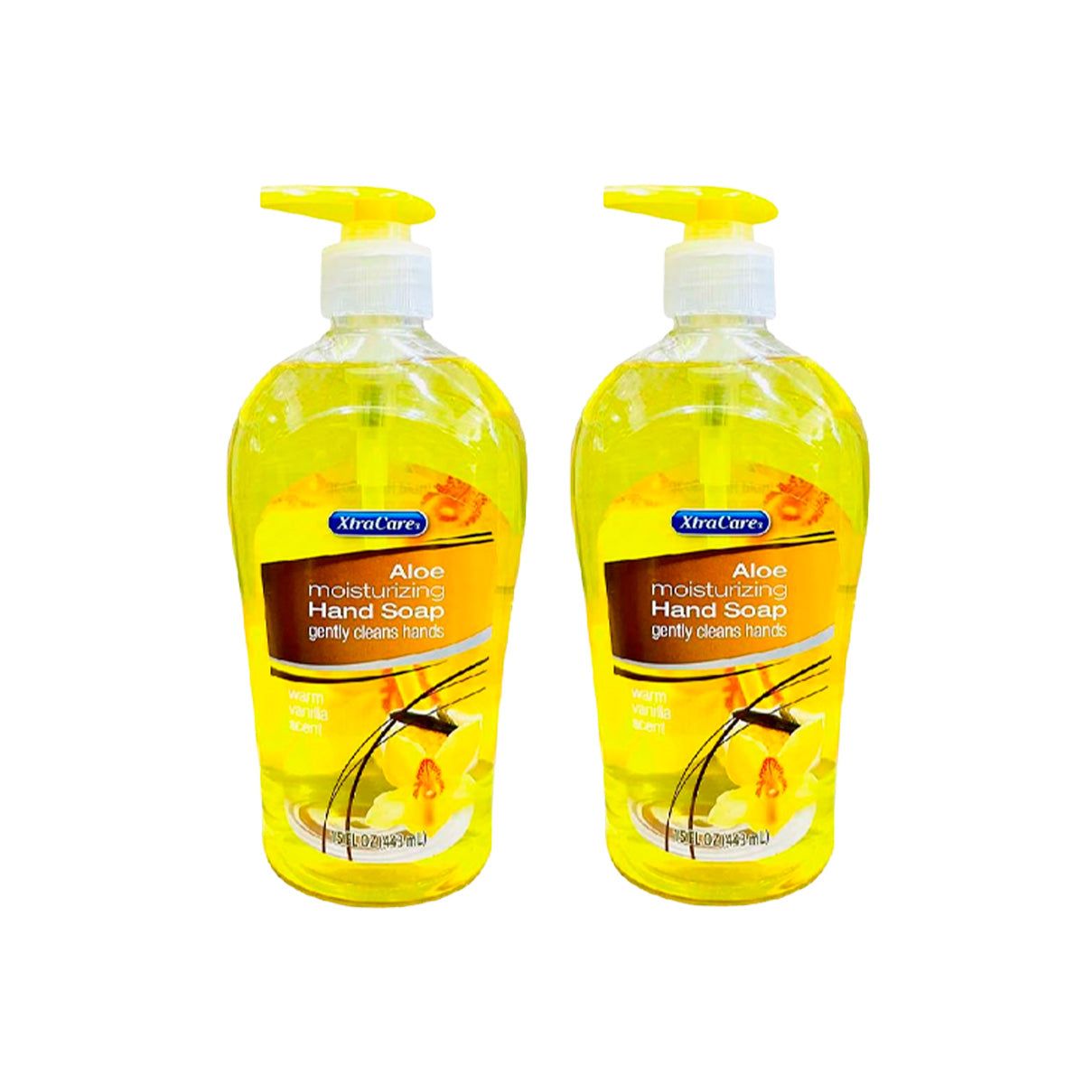 GENERICO - Jabon Liquido Para Manos Vainilla 443ml - XtraCare 2 und