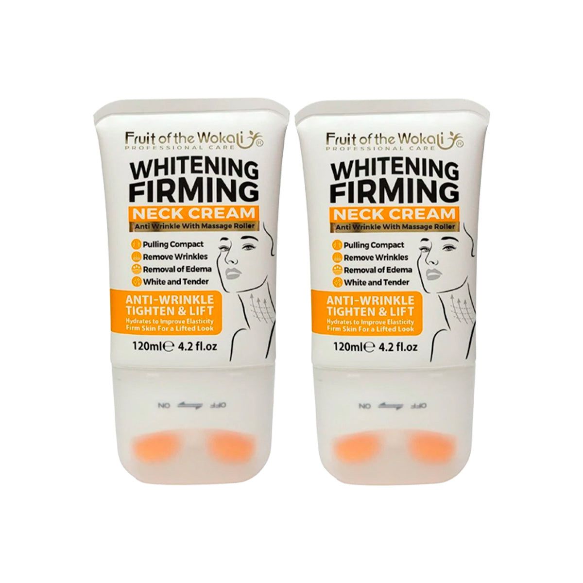 GENERICO - Crema Para Cuello Con Vitamina C 120ml Wokali 2 Und