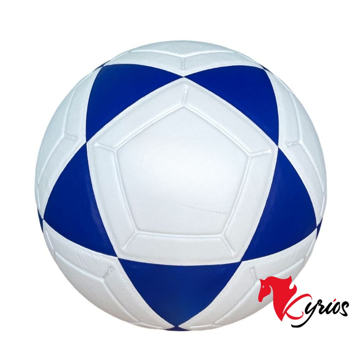 NO LOGO - PELOTA DE FUTBOL DE PVC VULCANIZADO AZUL NUMERO 5