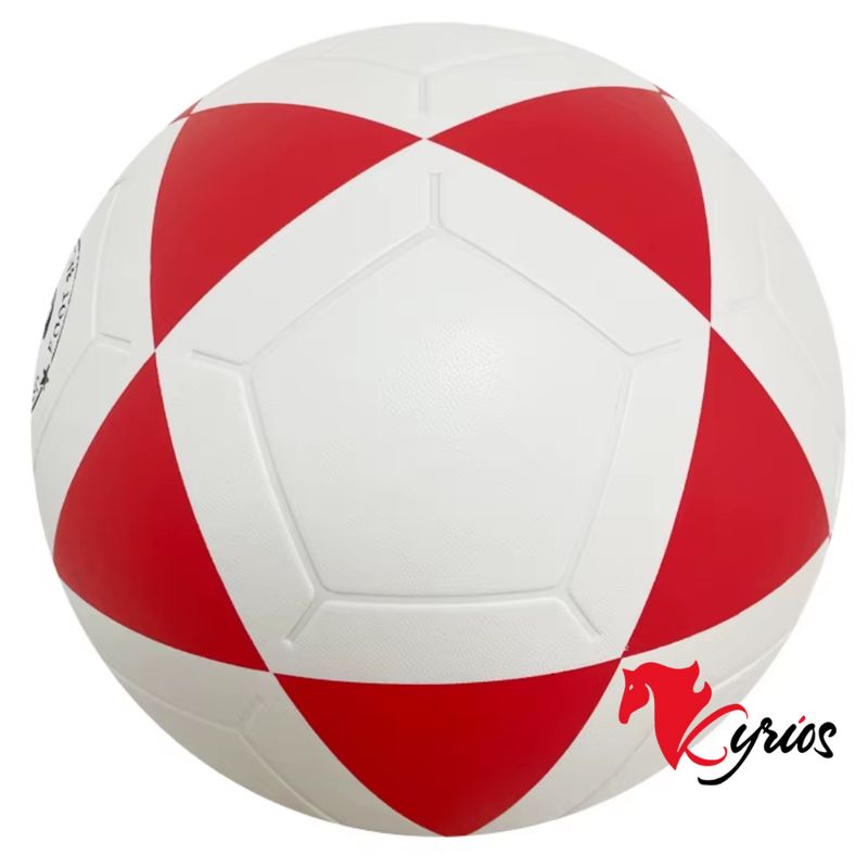 NO LOGO - PELOTA DE FUTBOL SHOWGOL COLOR ROJO NUMERO 5