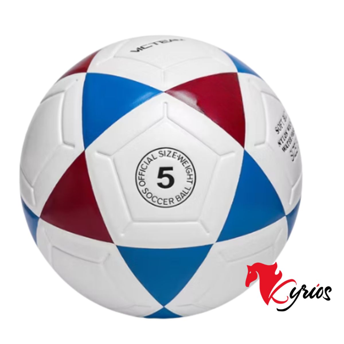 NO LOGO - PELOTA DE FUTBOL SHOWGOL COLOR TRICOLOR NUMERO 5