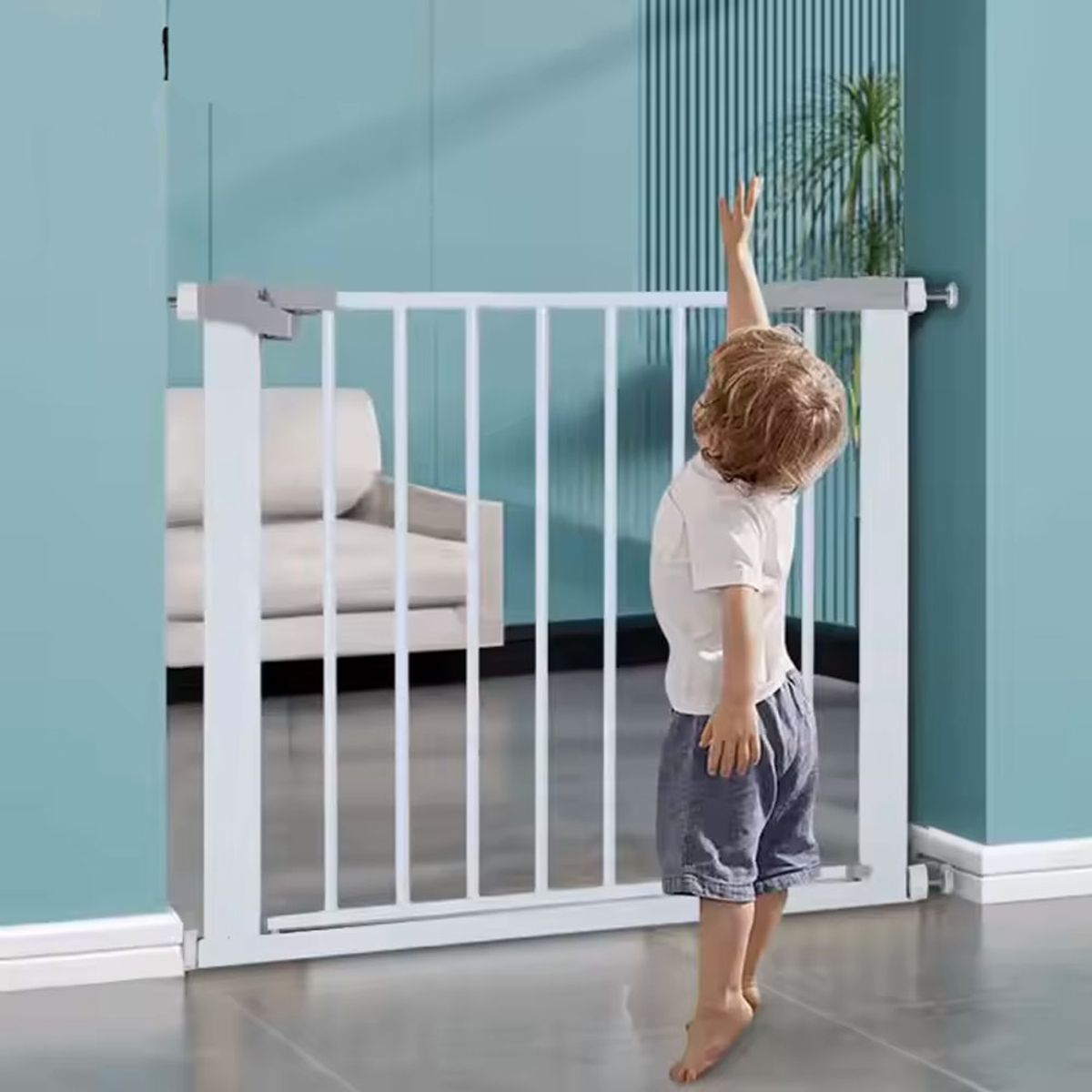 QUE PATAS PET SHOP - Puerta de seguridad para bebes o niños