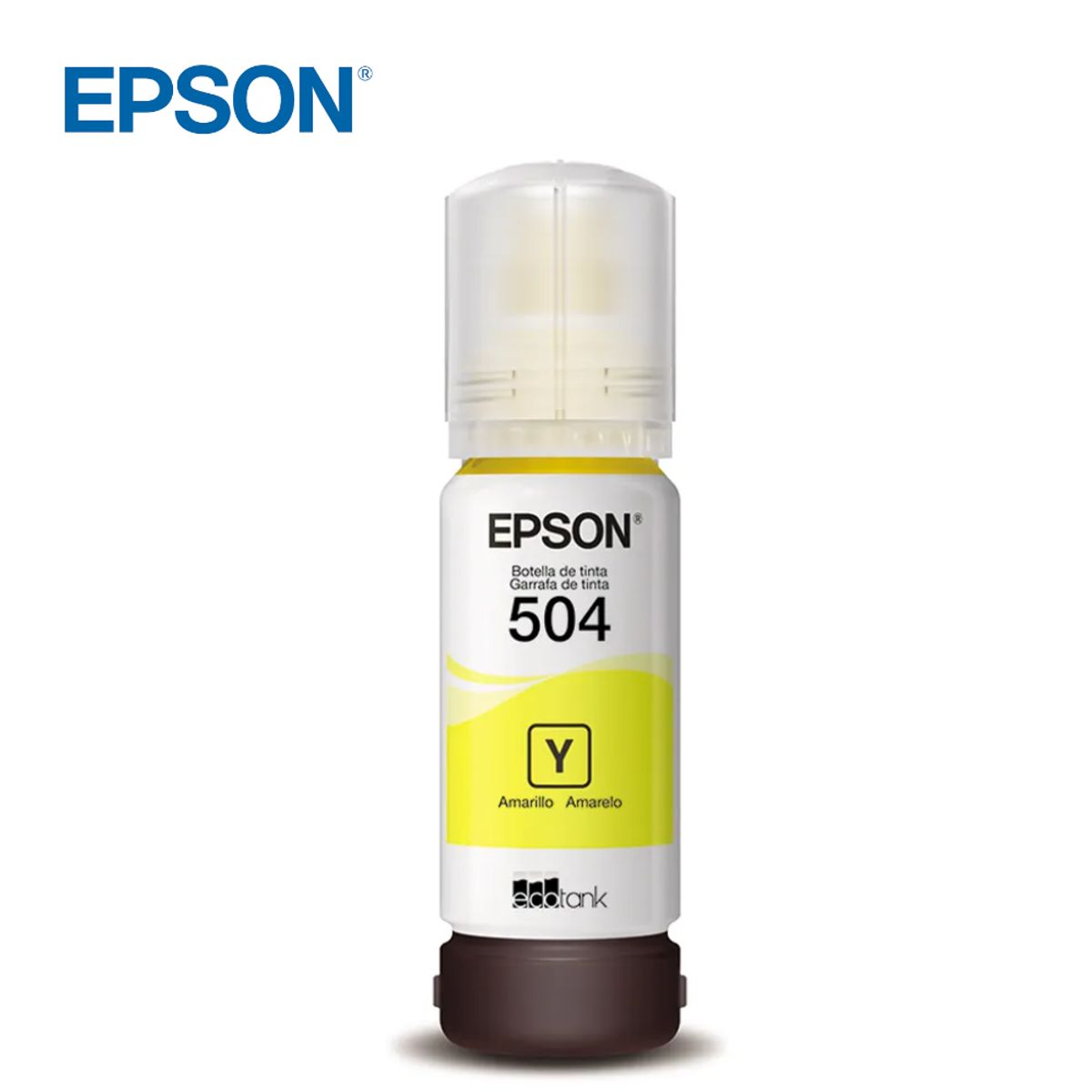 EPSON - Botella de Tinta Epson 504 Yellow L4150/L4160/L4260/L6171/L6270
