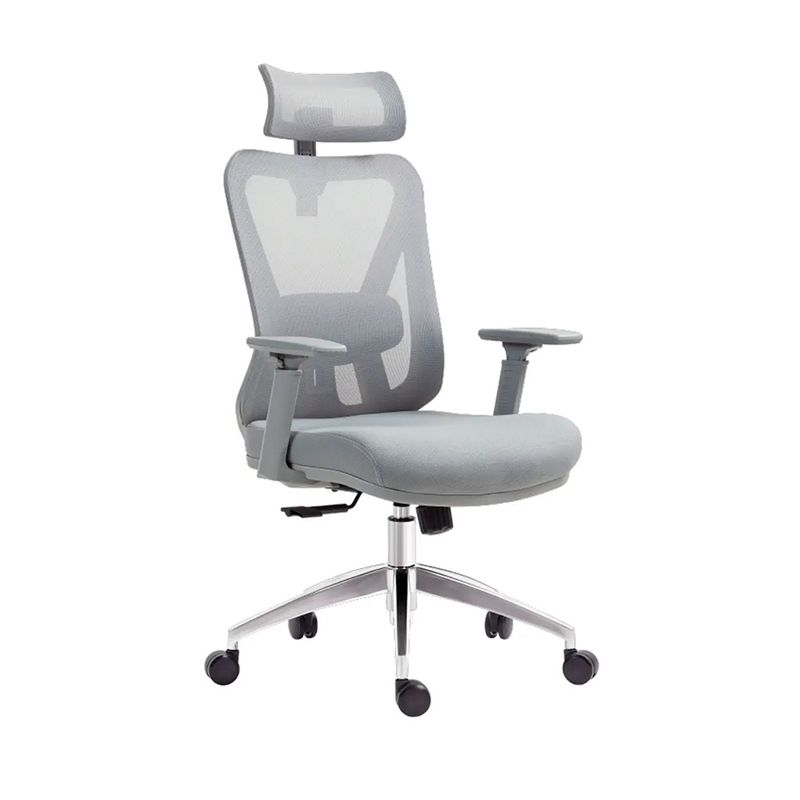 OFIDEAS - Silla De Oficina Presidencial Syncro Brazo 3D Smart Pro Gris Ofideas