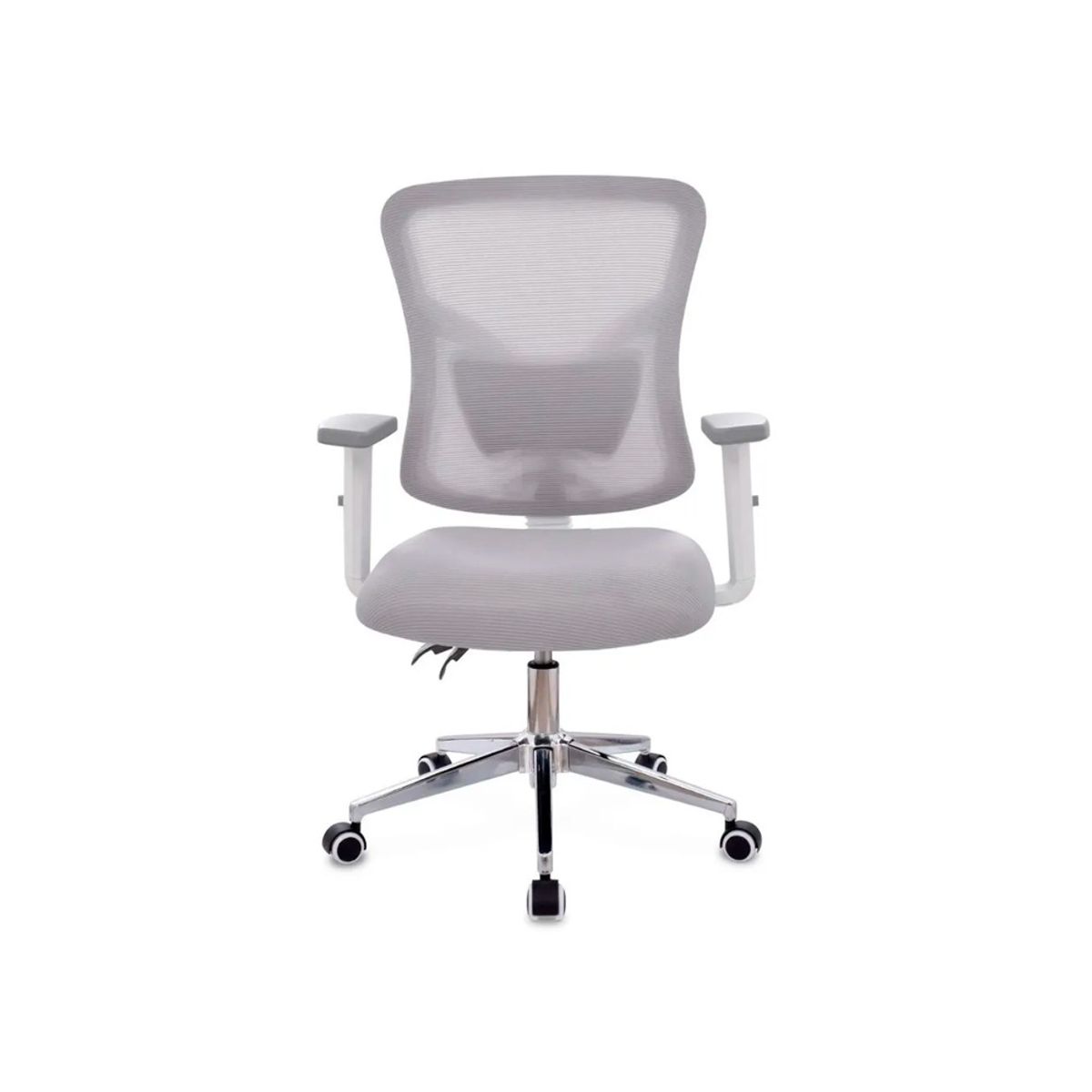 OFIDEAS - Silla De Oficina Ergonómica Fone Ultra Gerente Reclinable Gris Ofideas