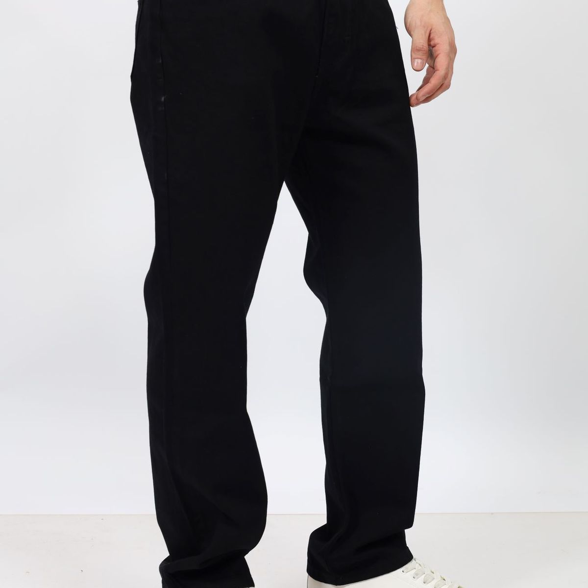 QH - Pantalón Clásico de Denim 100% Algodón para Hombre