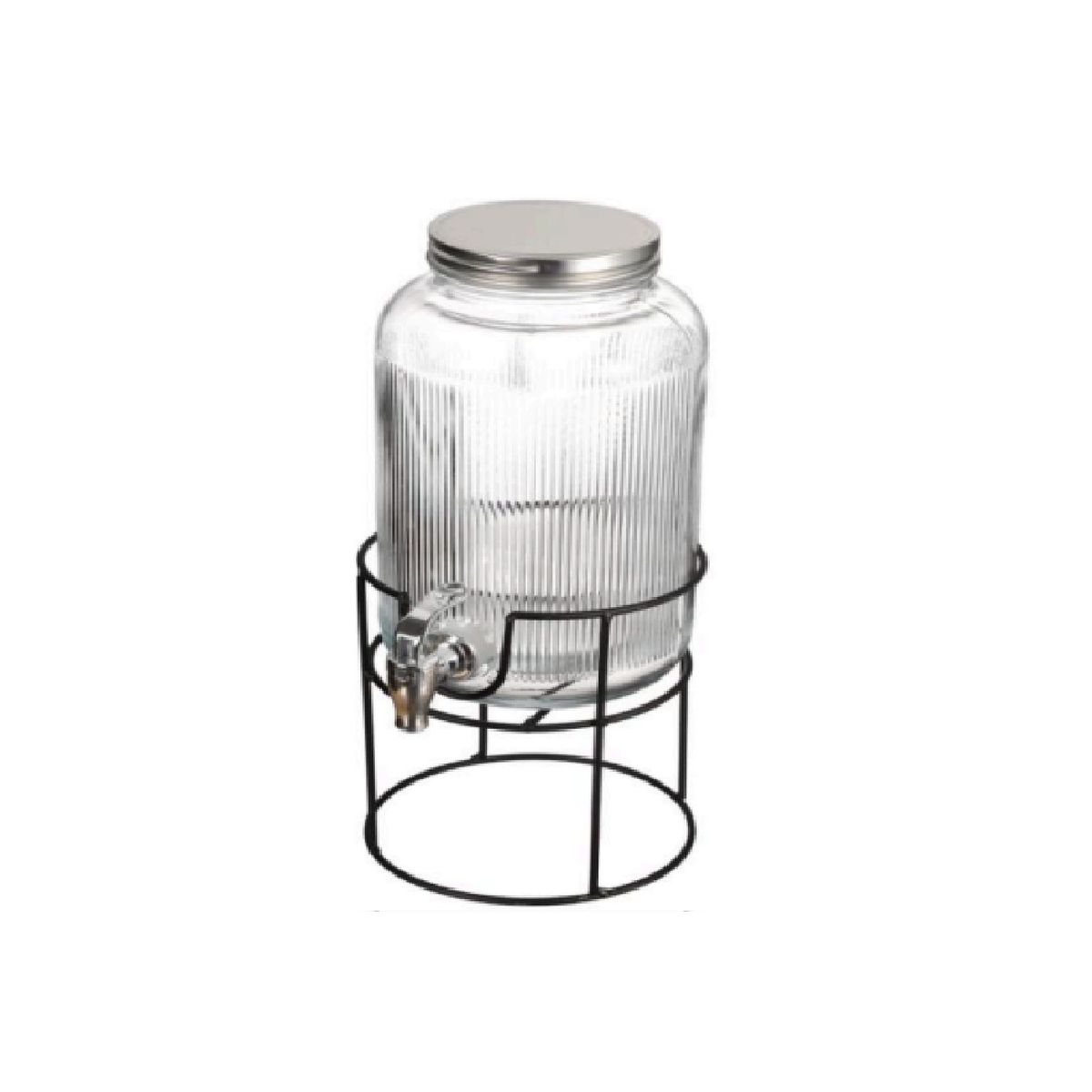 OTTOWARE - Dispensador De Agua De Vidrio 4 L + Base
