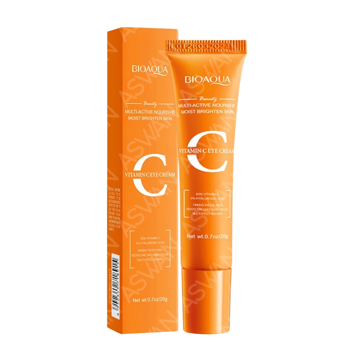 BIOAQUA - Contorno de Ojos Vitamina C 20gr - BIOAQUA