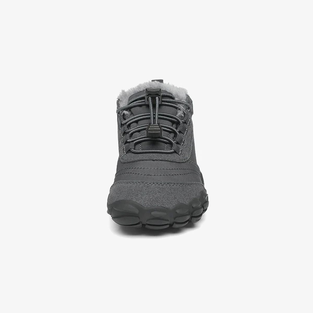 SAGUARO - Saguaro - Zapatilla Invierno Niños Barefoot Will II - Gris Oscuro