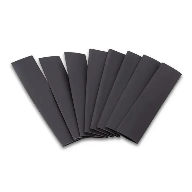 GENERICO - TUBOS TERMO RETRACTIL NEGRO PACK X10UNID 5CM