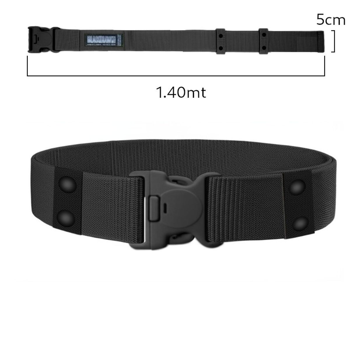 GENERICO - Correa Táctica Trabajo porta herramientas equipo táctico 5cm ancho