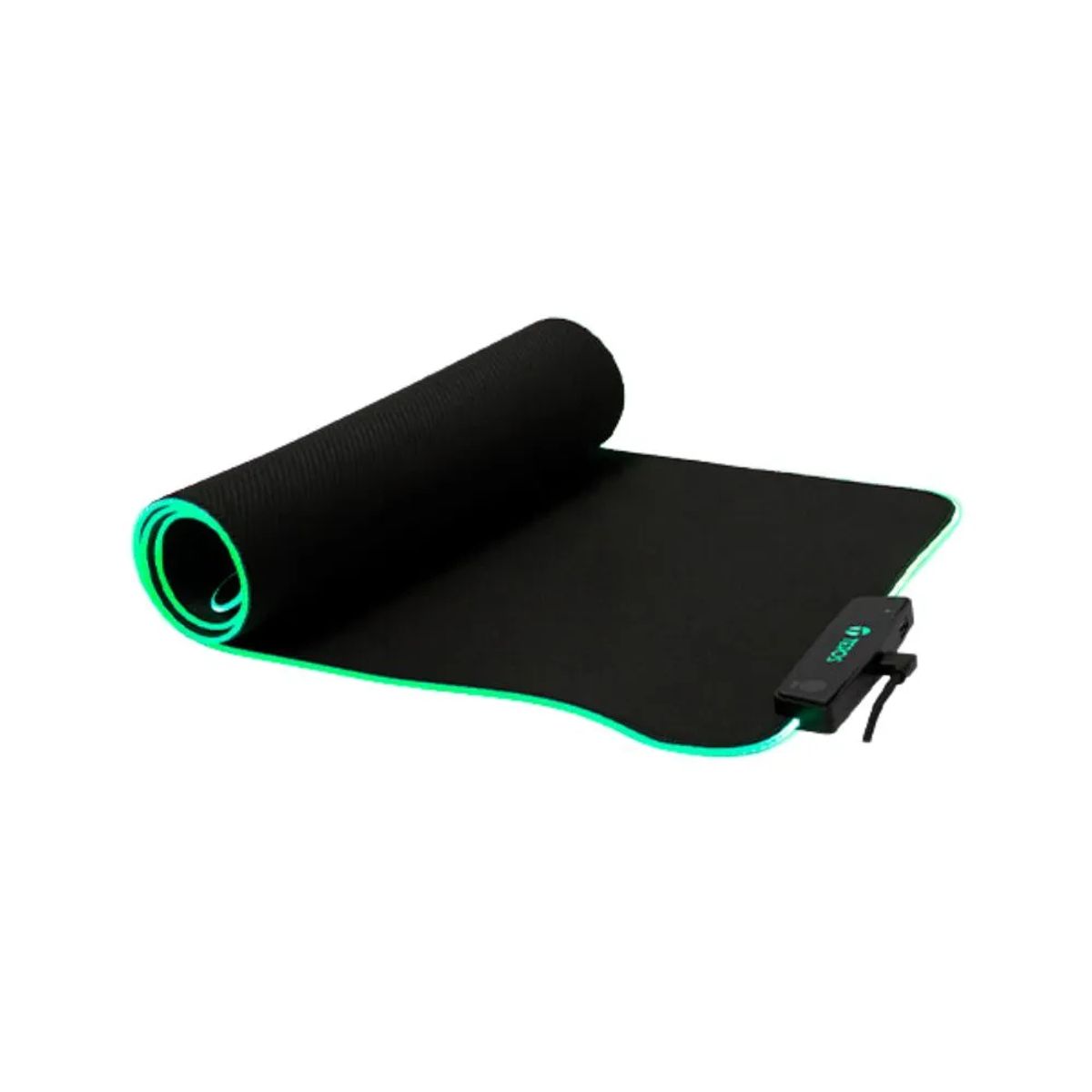 TEROS - MOUSE PAD GAMER TEROS TE-3013G USB A TIPO C RGB NEGRO