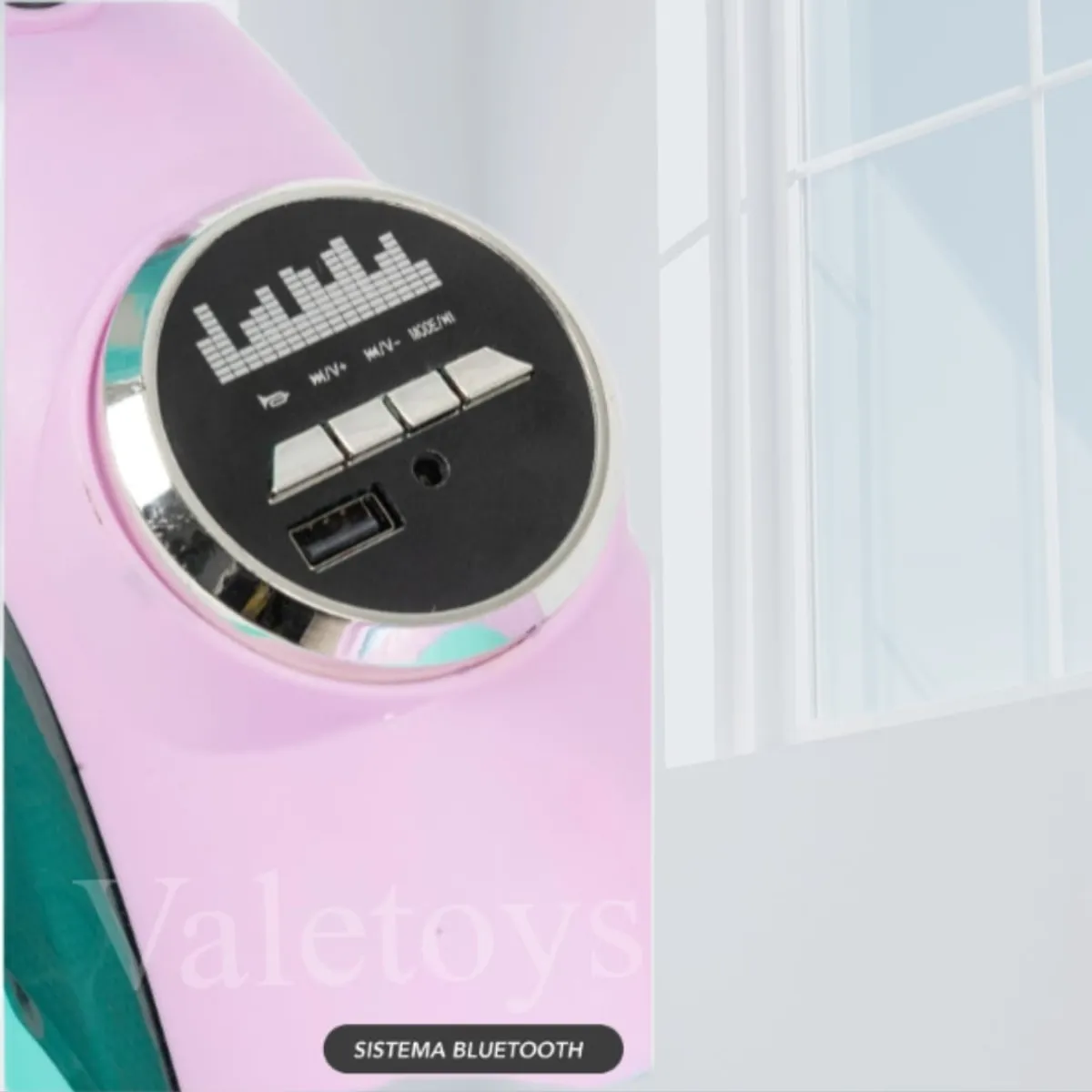 BABY HAPPY - Correpasillo Twist Car Musical Con luces led y Bluetooth Usb