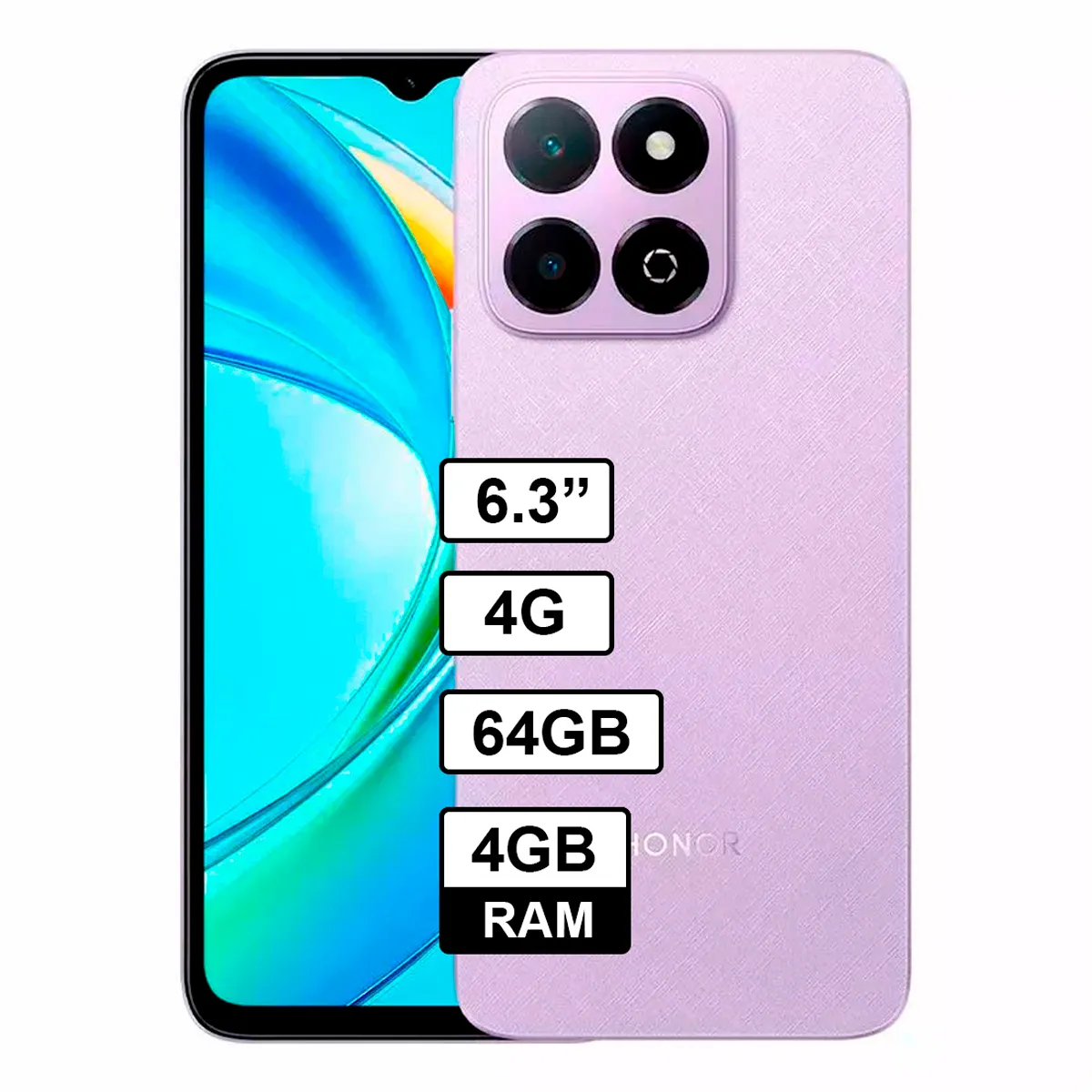 HONOR - Celular HONOR PLAY 9A - 4GB RAM - 64GB - Color Morado