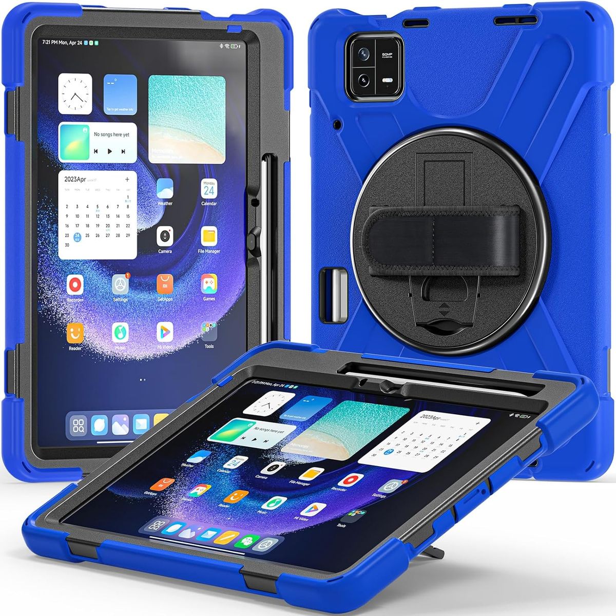 GENERICO - Funda Protector Antigolpe Armor 360° Para Xiaomi PAD 6 - AZUL