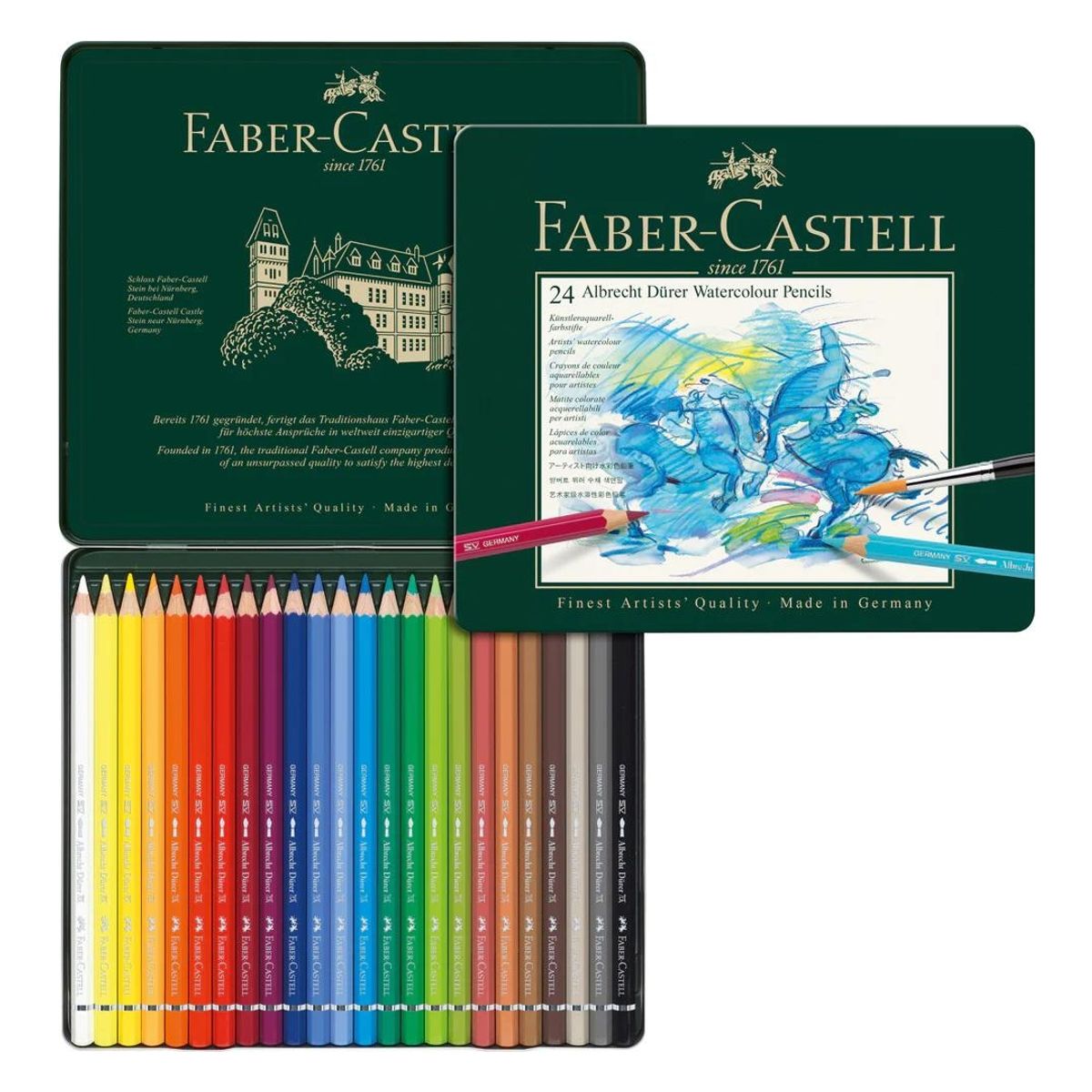 FABER-CASTELL - Colores Acuarelables Albrecht Dürer x 24