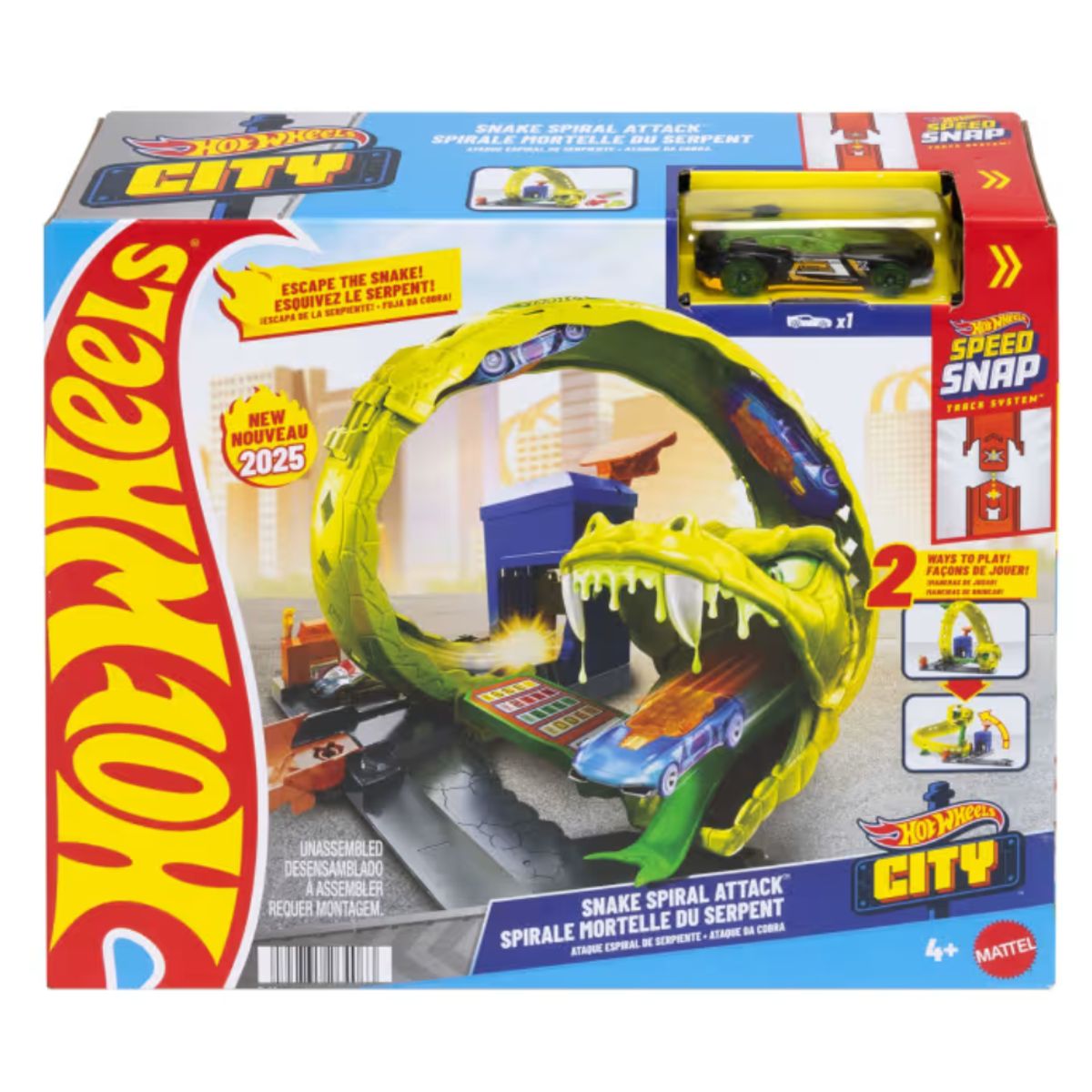 HOT WHEELS - Hot Wheels Pista Ataque De Serpiente