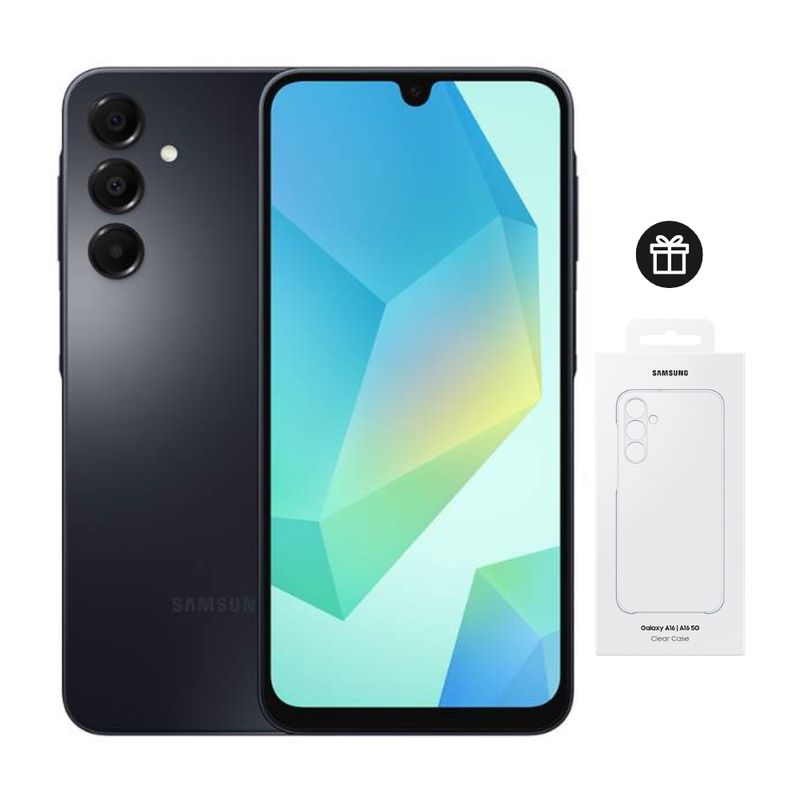 SAMSUNG - Celular Samsung Galaxy A16 256Gb Black + Case