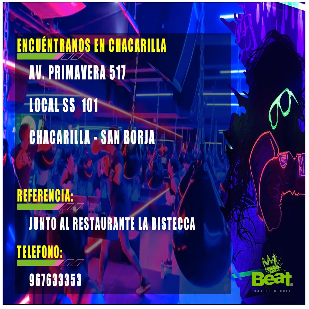 BEAT BOXING STUDIO - Gift Card Digital Membresía 32 Clases