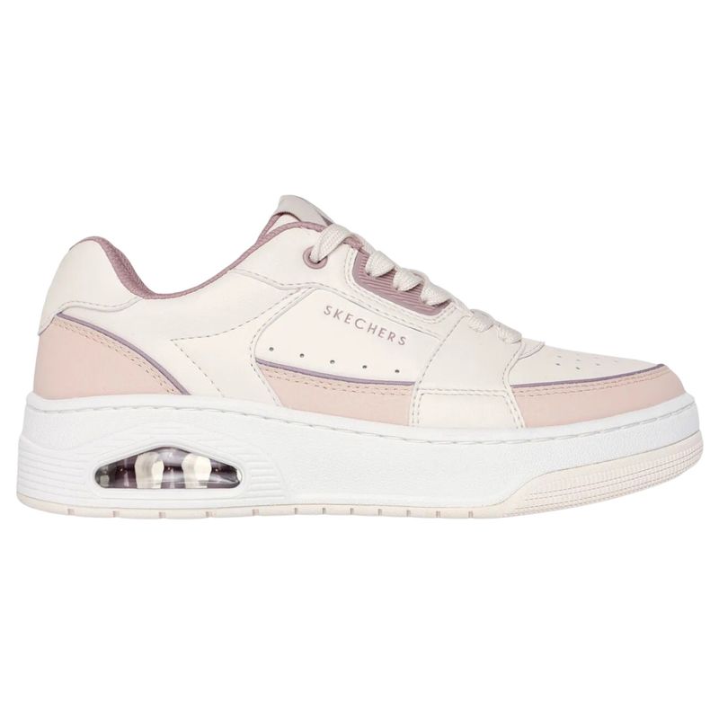 SKECHERS - Zapatillas Skechers Courted Style 177710BLSH Crema Para Mujer