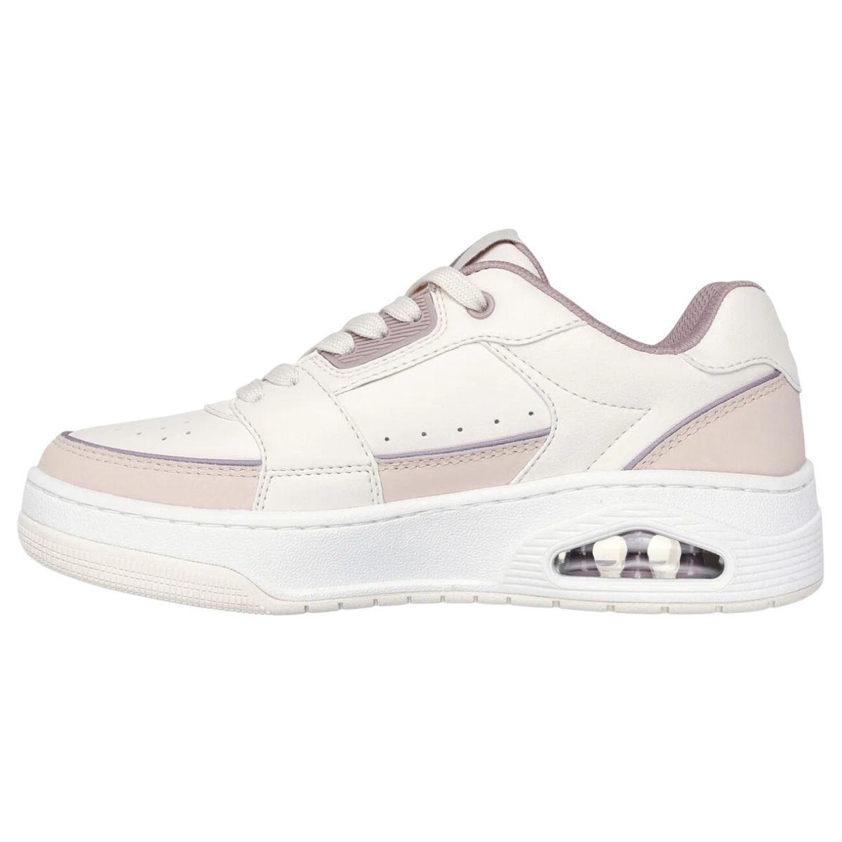 SKECHERS - Zapatillas Skechers Courted Style 177710BLSH Crema Para Mujer