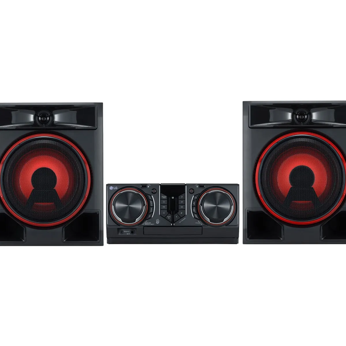 LG - Minicomponente Xboom 950W Bluetooth CD MP3 Negro Lg CL65