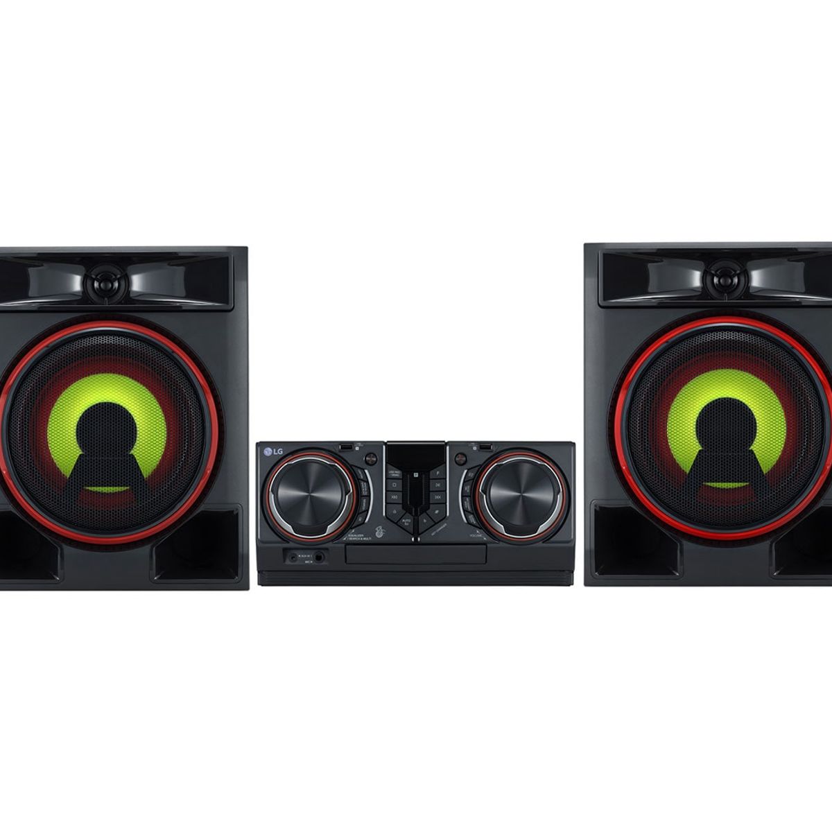 LG - Minicomponente Xboom 950W Bluetooth CD MP3 Negro Lg CL65