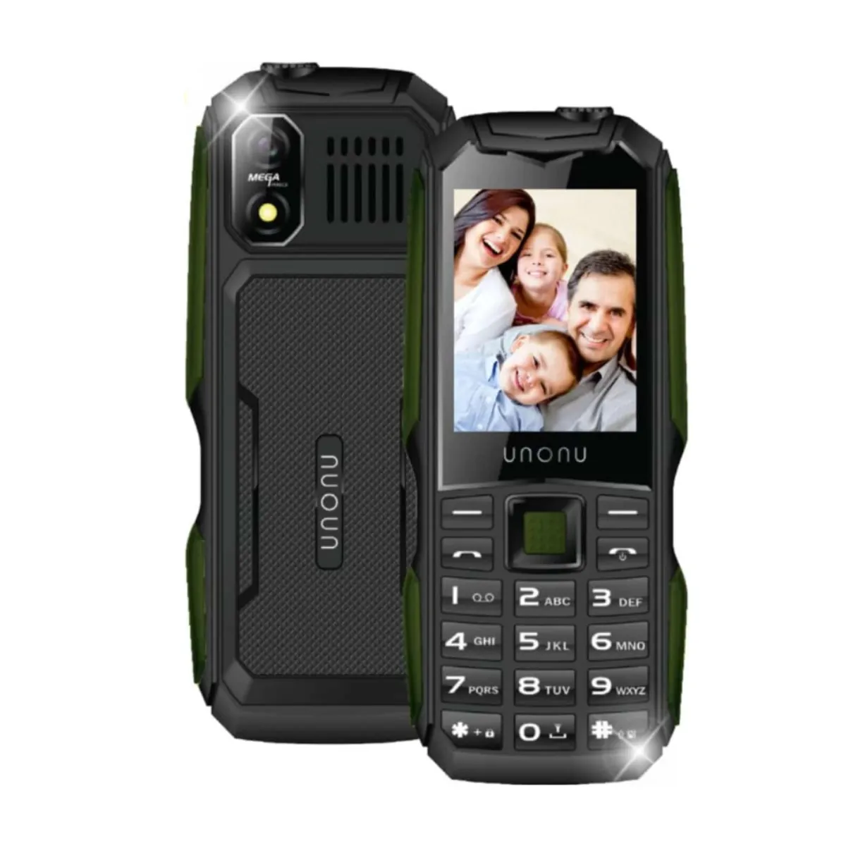 UNONU - CELULAR BASICO UNONU UR5L 4G DUAL SIM - VERDE