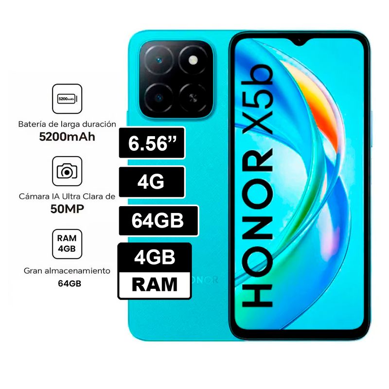 HONOR - Celular Honor X5b 4GB Ram 64GB Color Ocean Blue