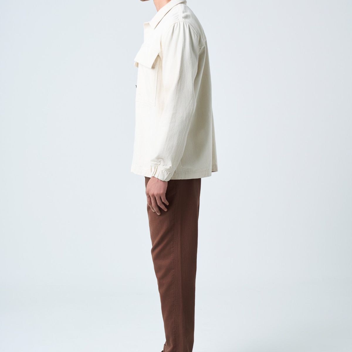 VELEZ - Vélez Sobrecamisa Modica Para Hombre Oversized Crema