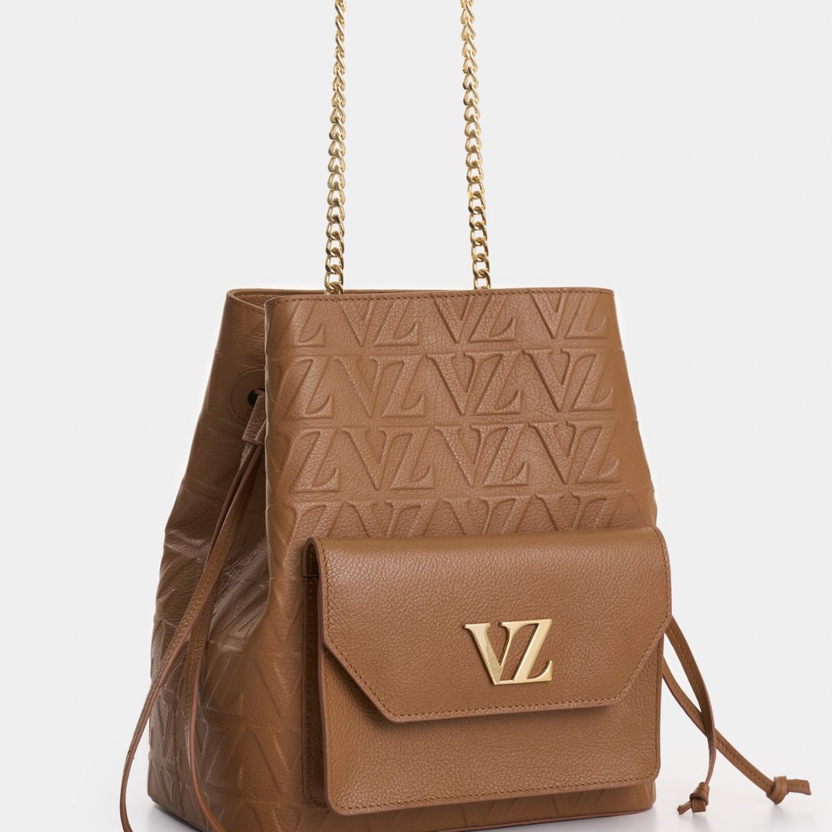 VELEZ - Vélez Shopping Sakai 2.0 De Cuero Para Mujer Monogram Miel