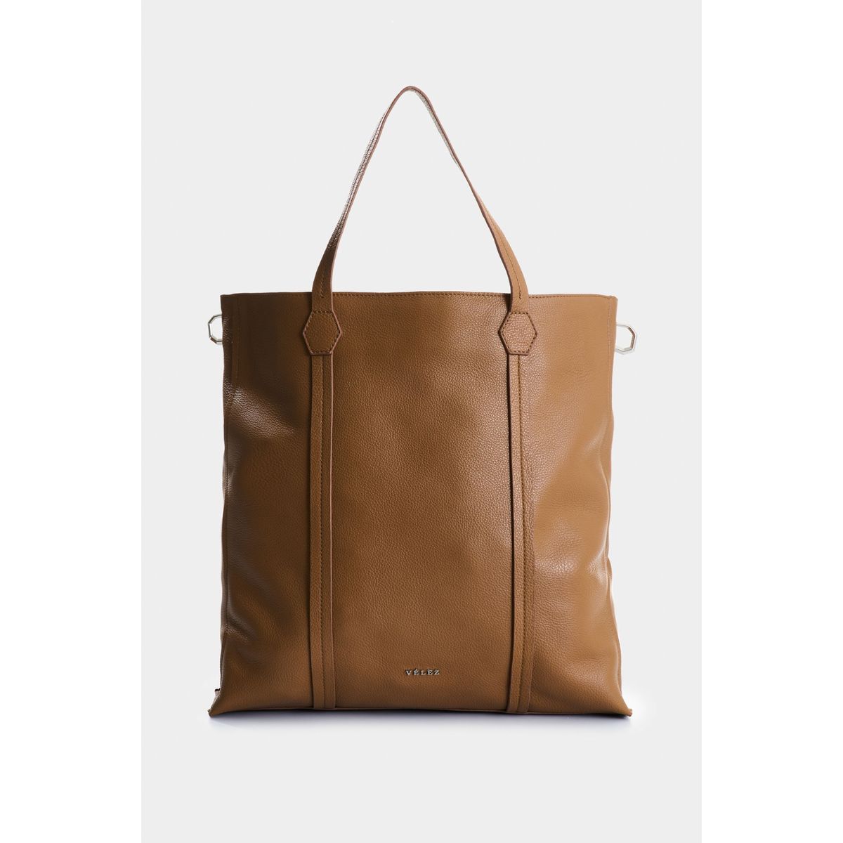 VELEZ - Vélez Shopping Orión De Cuero Mujer Detalle Trenzado Miel